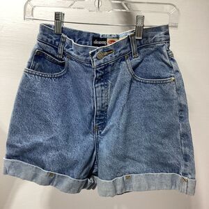 Elllemenno Real Authentic Vintage Mom Jean Shorts High Waist